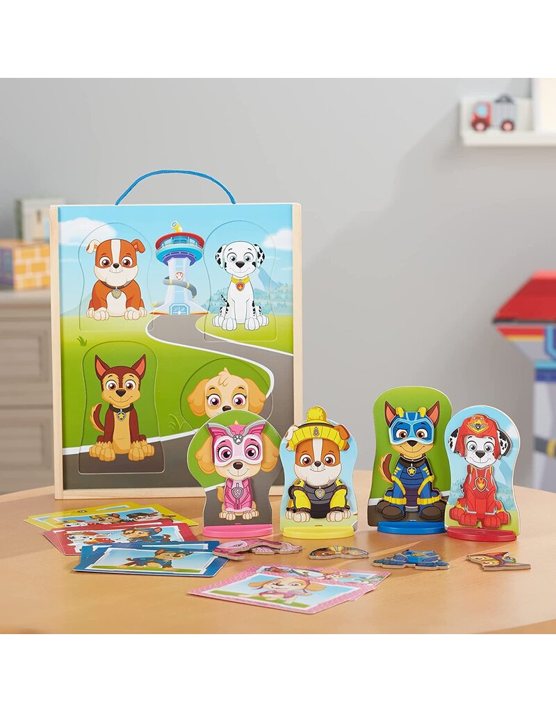 Melissa & Doug PAW Patrol Wooden Magnetic Pretend Play