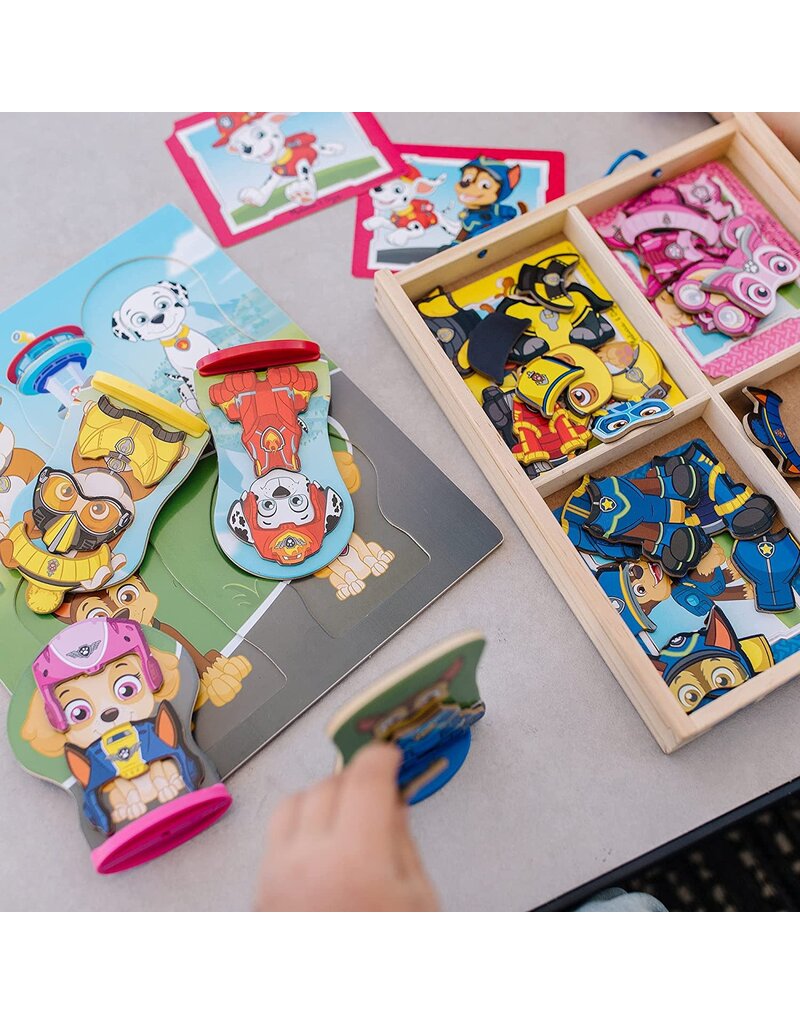 Melissa & Doug PAW Patrol Wooden Magnetic Pretend Play