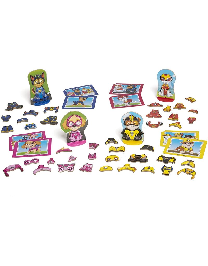 Melissa & Doug Magnetic Paw Patrol Play Figures (Dress-Up)