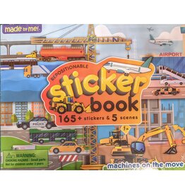 Horizon USA Made By Me! Repositionable Sticker Book - Transportation