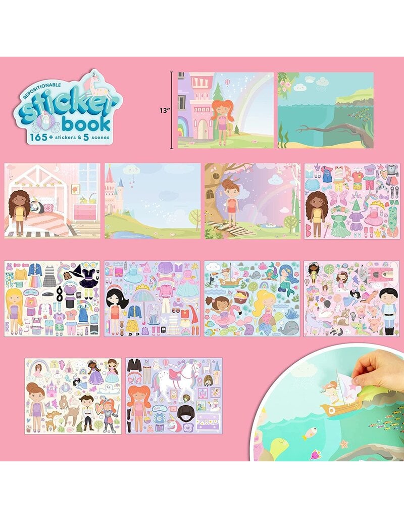 Horizon USA Art Supplies Sticker Book Fairytale Land