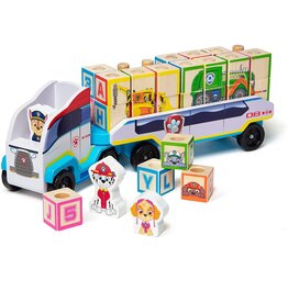 Melissa & Doug Paw Patrol ABC Block Truck