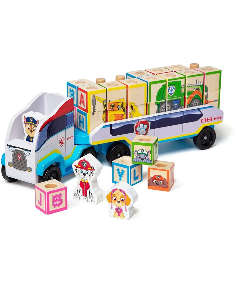 Melissa & Doug Paw Patrol ABC Block Truck