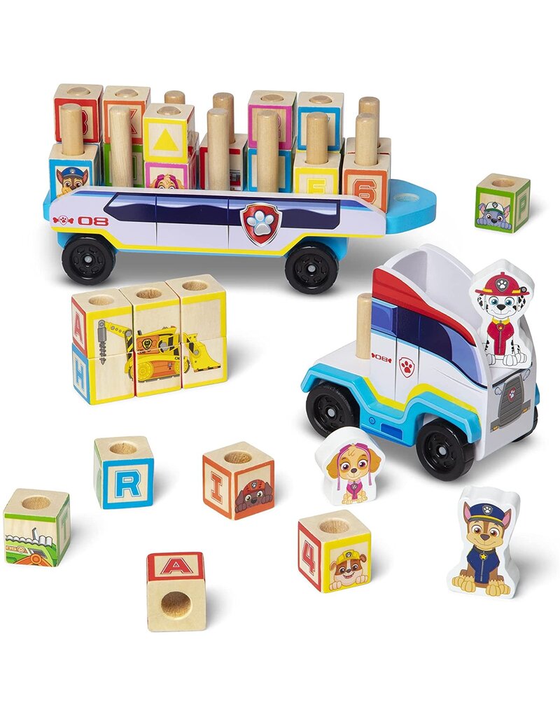 Melissa & Doug Paw Patrol ABC Block Truck