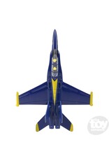 The toy network Die-cast Pullback F-18 Blue Angel (9")