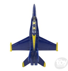 The toy network Die-cast Pullback F-18 Blue Angel (9")