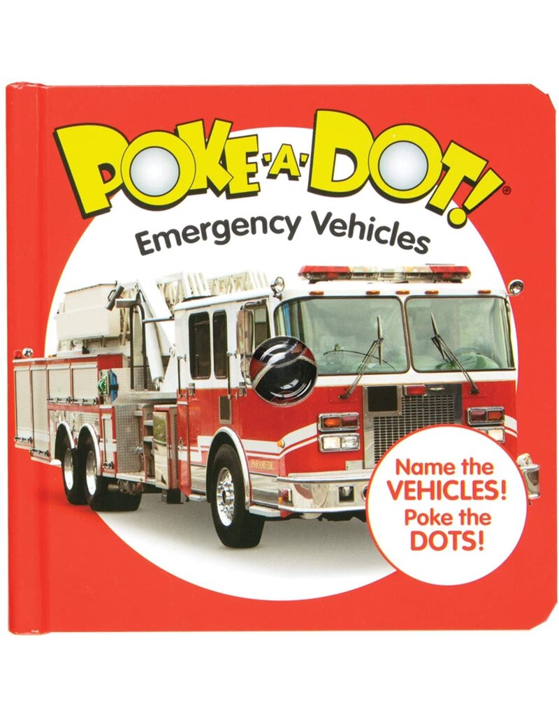 Melissa & Doug Poke-A-Dot Book: Emergency Vehicles