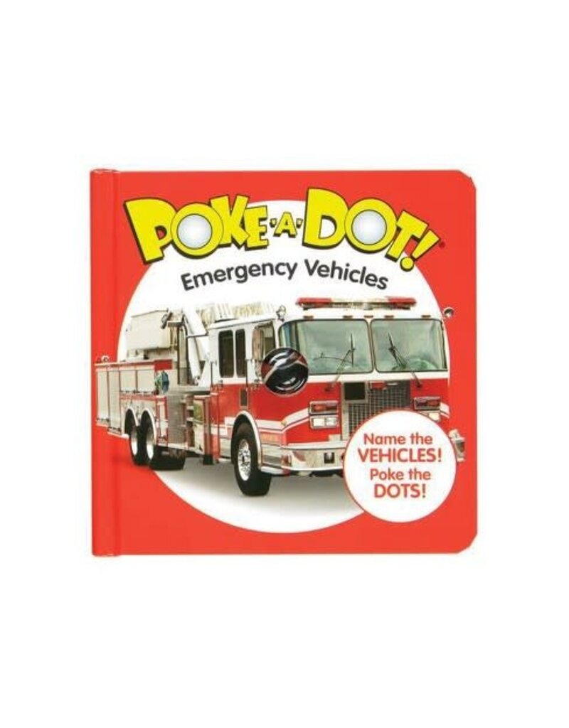 Melissa & Doug Poke-A-Dot Book: Emergency Vehicles