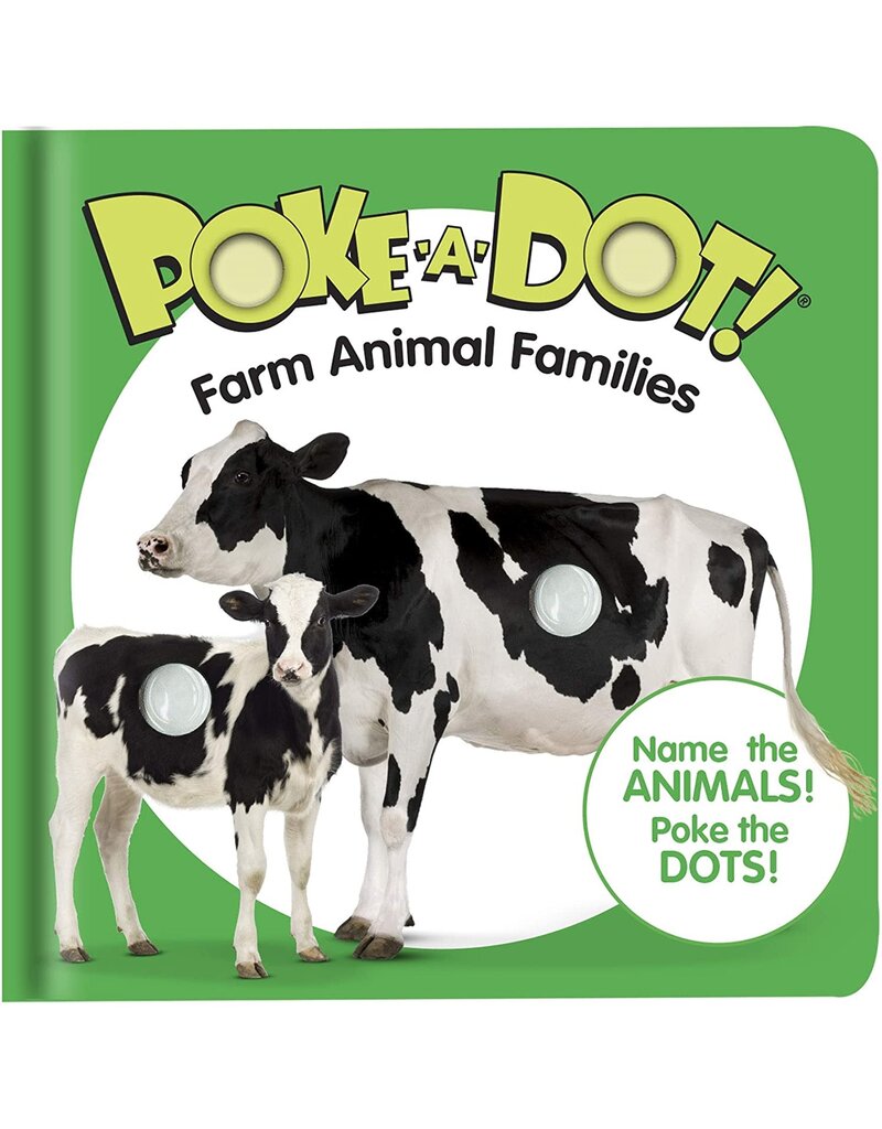 Melissa & Doug Poke-A-Dot Book: Farm Animal Families