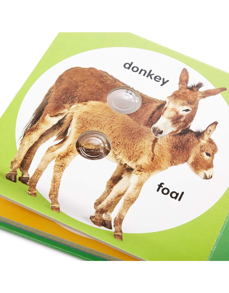 Melissa & Doug Poke-A-Dot Book: Farm Animal Families