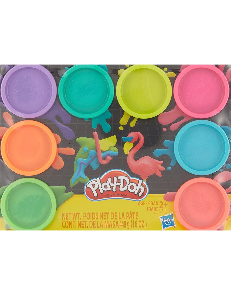 Hasbro Craft PLAY-DOH - Neon - 8 Pack
