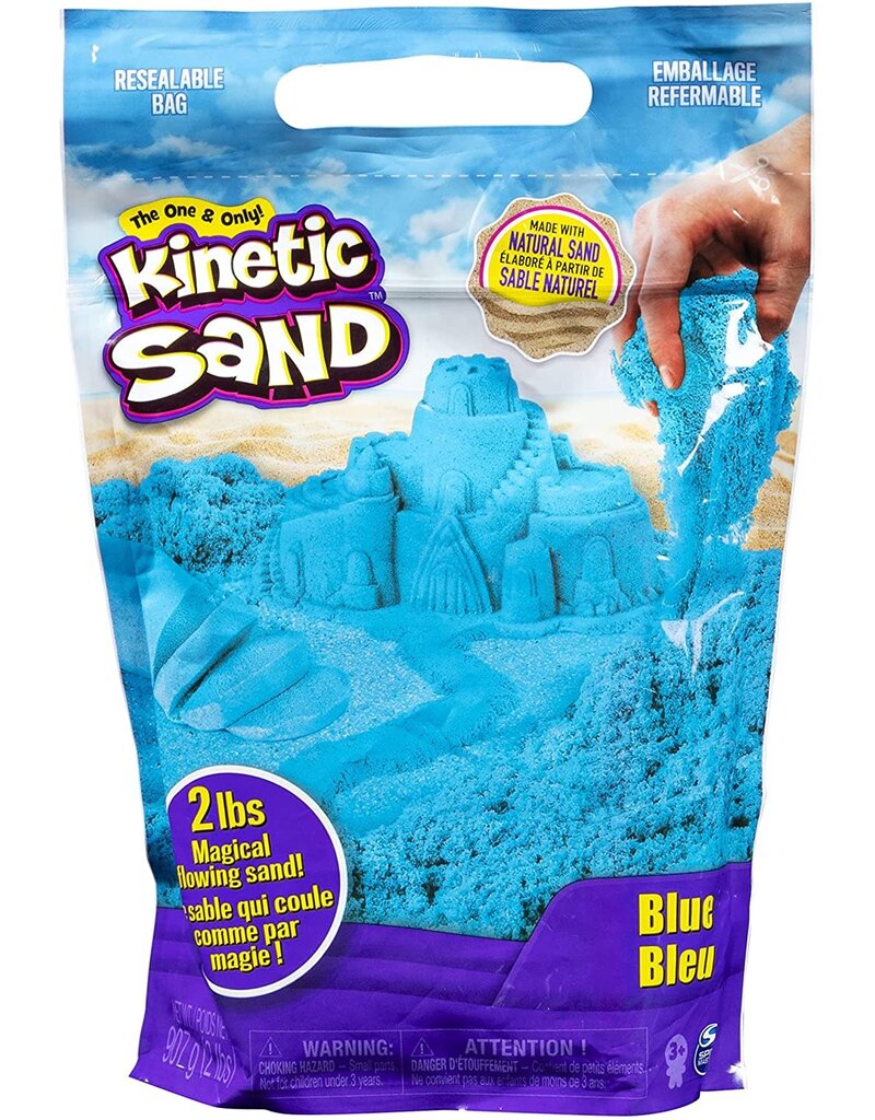 Spin Master Sensory Kinetic Sand - Neon Blue (2 lb Bag)