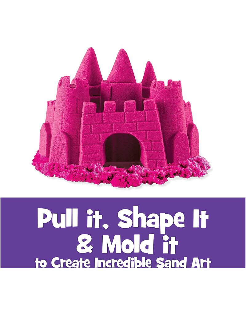 Spin Master Sensory Kinetic Sand -Neon Pink/Rose (2 lb Bag)