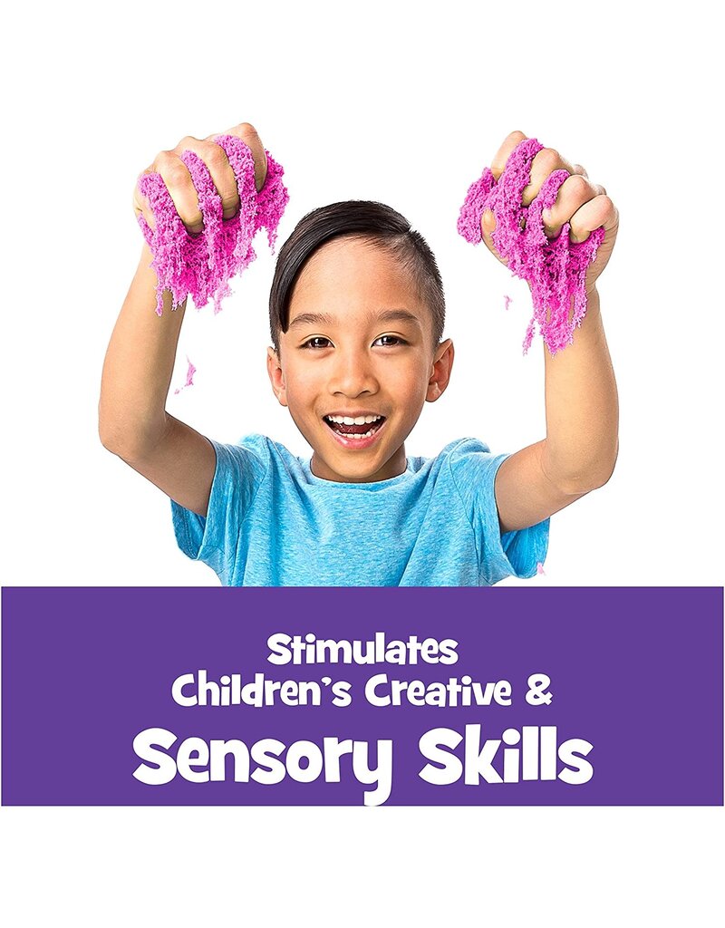 Spin Master Sensory Kinetic Sand -Neon Pink/Rose (2 lb Bag)