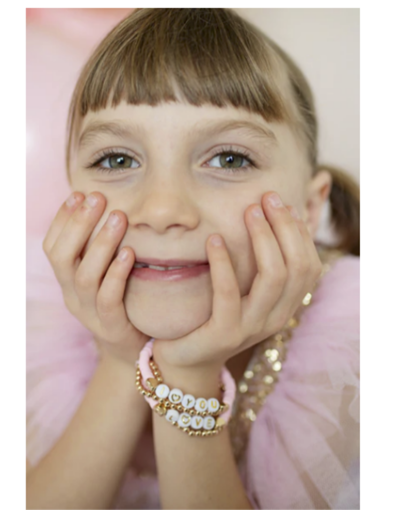 Creative Education (Great Pretenders) Jewelry Pink Love Bracelet