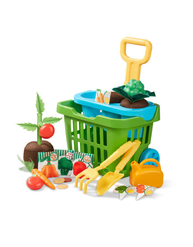 Melissa & Doug Pretend Play Let's Explore Vegetable Gardening Play Set