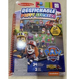 Melissa & Doug Paw Patrol Big Truck Pups Restickable Puffy Stickers