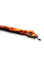 Wild Republic Plush Snake Printed Flames (54")
