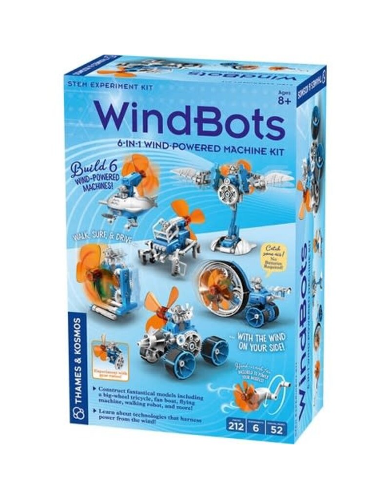 Thames & Kosmos Science Kit WindBots: 6-in-1 Wind-Powered Machine Kit