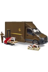 Bruder Bruder MB Sprinter UPS Truck with Driver and Pallet Jack