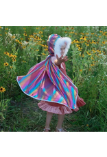 Creative Education (Great Pretenders) Costume Rainbow Princess Cape (Size 4-6)