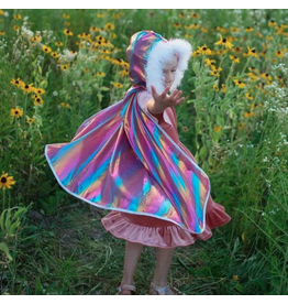 Creative Education (Great Pretenders) Costume Rainbow Princess Cape (Size 4-6)