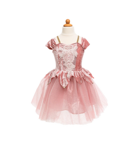 Creative Education (Great Pretenders) Costume Dusty Rose Holiday Ballerina Dress (Size 5-6)