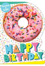 Playhouse Card - Scratch & Sniff - Donut Vanilla