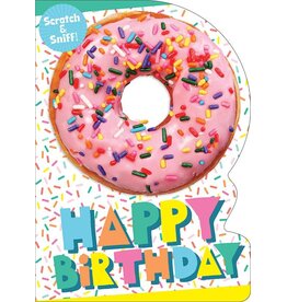 Playhouse Card - Scratch & Sniff - Donut Vanilla