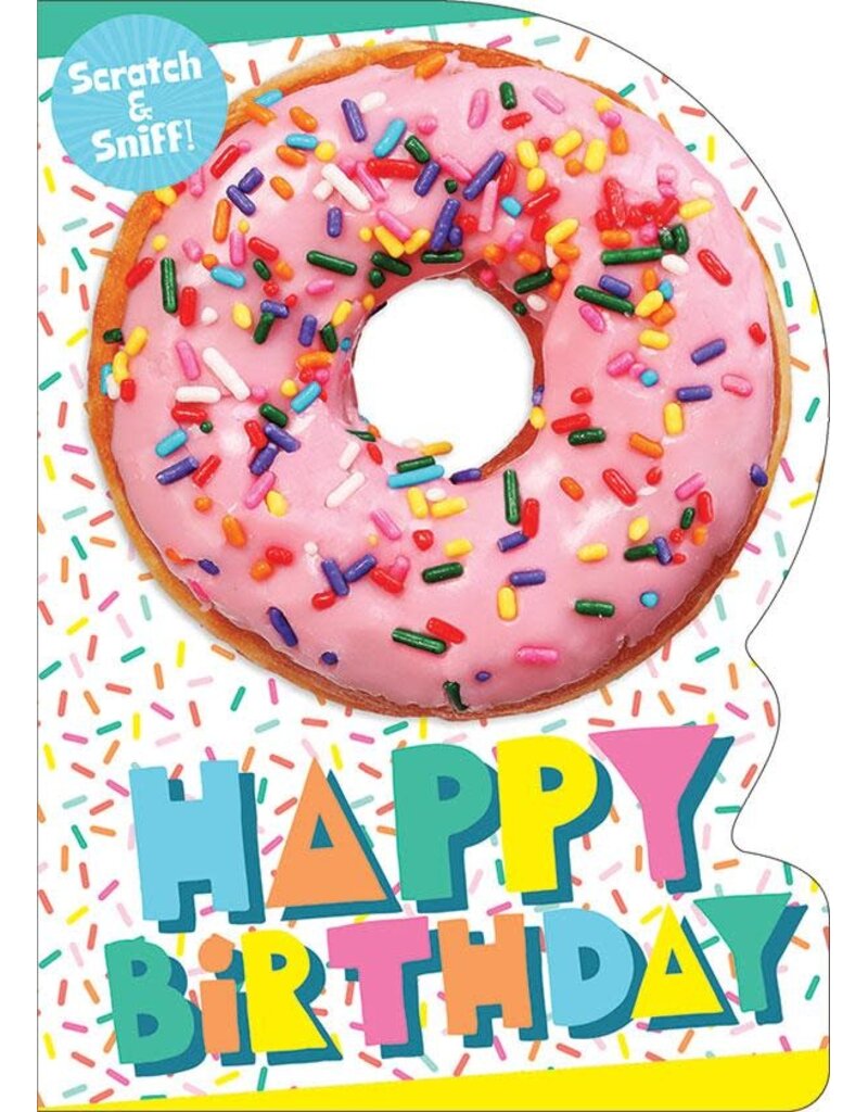 Playhouse Card - Scratch & Sniff - Donut Vanilla