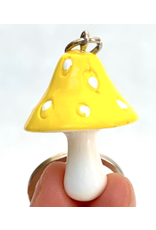 BC Mini Novelty Mushroom Key Ring (Assorted Colors)