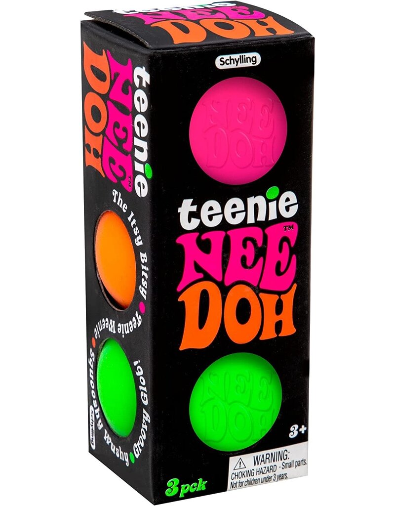 Schylling Toys Fidget Nee Doh  Teenie (3-Pack)