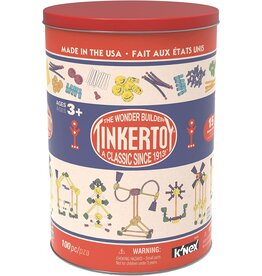KNEX Classic Building Tin Tinkertoy (100 Pieces)