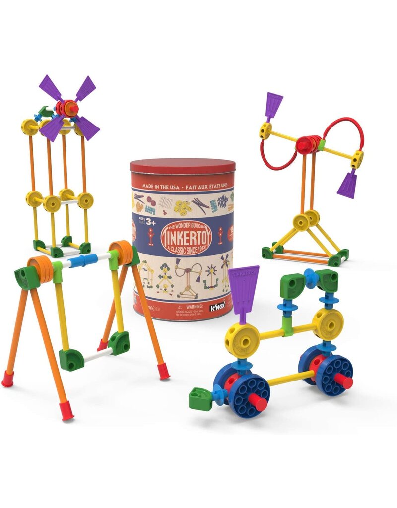 KNEX Classic Building Tin Tinkertoy (100 Pieces)