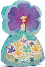DJECO Puzzle Silhouette The Princess of Spring  - 36 pcs