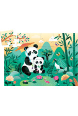 DJECO Puzzle Silhouette Leo The Panda - 24 pcs