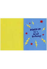 Playhouse Card - Happy Birthday - Foil Robot & Birthday Cake