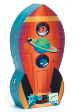 DJECO Puzzle Silhouette Spaceship - 16 Pieces