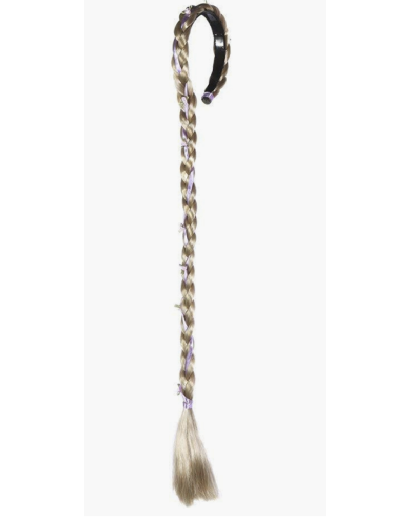 Creative Education (Great Pretenders) Costume Accessories Storybook Princess Braid, blonde w/ flowers