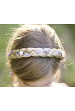Creative Education (Great Pretenders) Costume Accessories Storybook Princess Braid, blonde w/ flowers