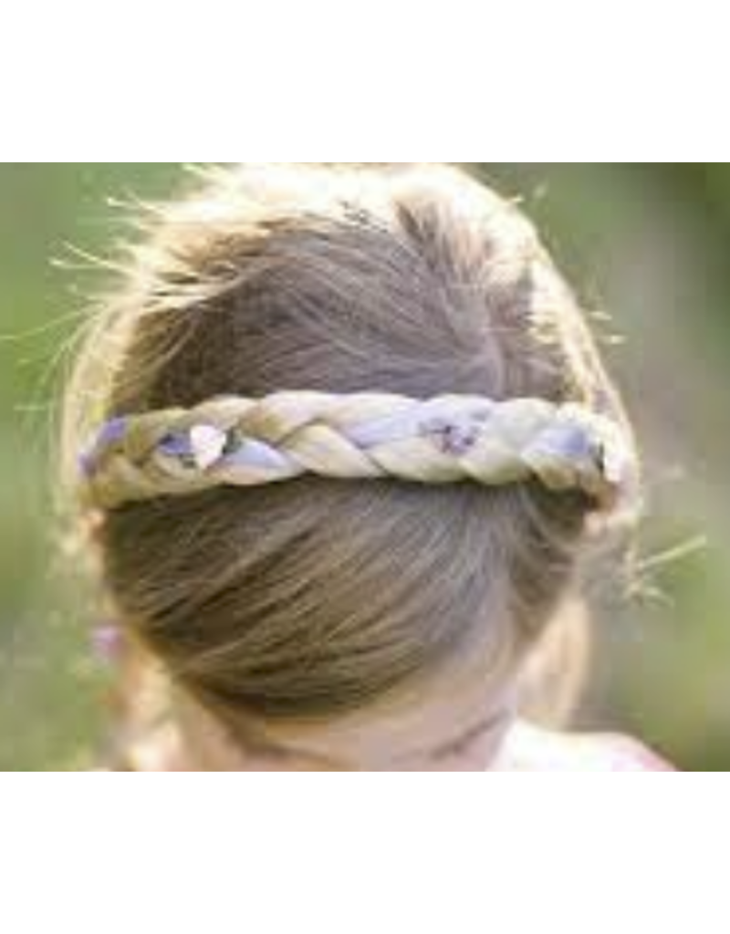 Creative Education (Great Pretenders) Costume Accessories Storybook Princess Braid, blonde w/ flowers