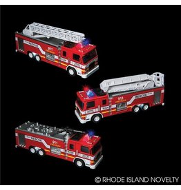 The toy network Die-cast Pull Back Light and Sound Fire Engine (7"; Assorted; Sold Individually)
