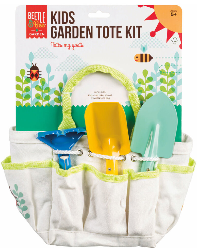 4M Nature Kids Garden Hand Tools with Carry Bag Tote