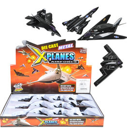 The toy network Die-cast Pullback Stealth Bomber (5"; Assorted; Sold Individually)