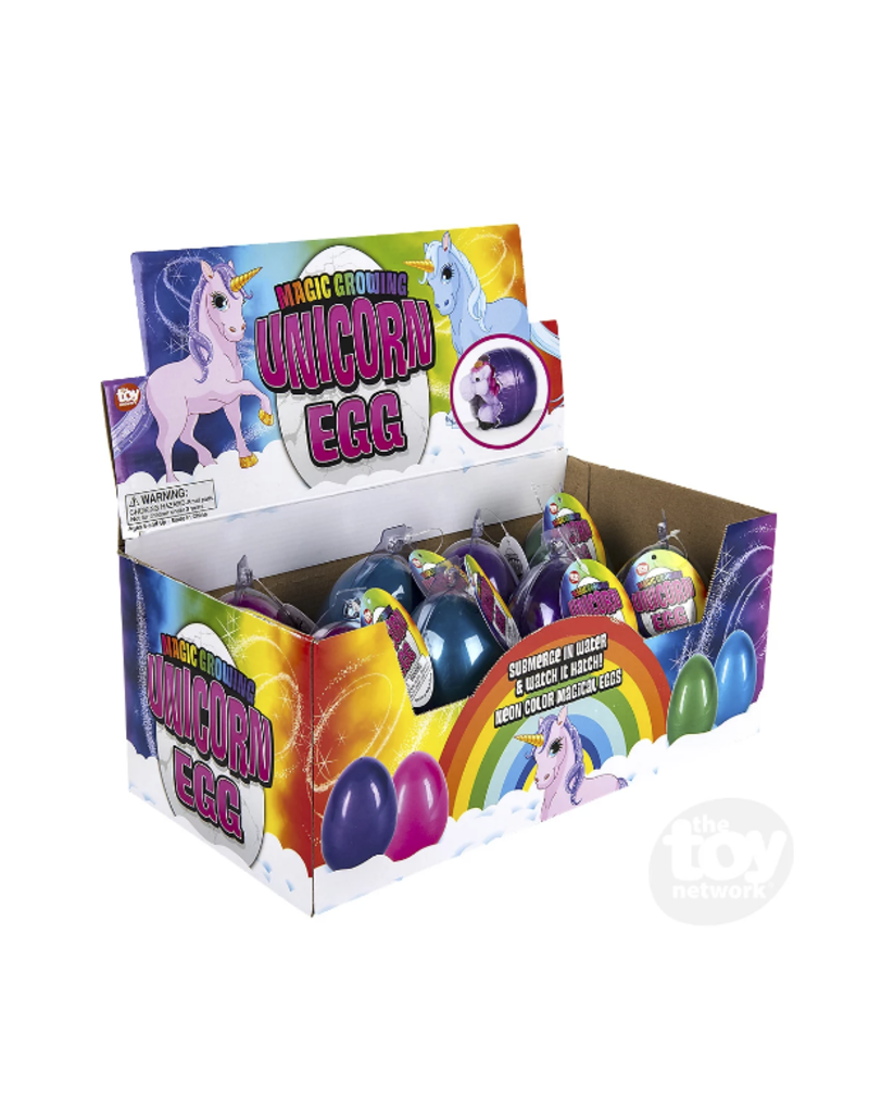 The toy network Novelty Jumbo Growing Unicorn Egg (4.25"; Colors Vary; Sold Individually)