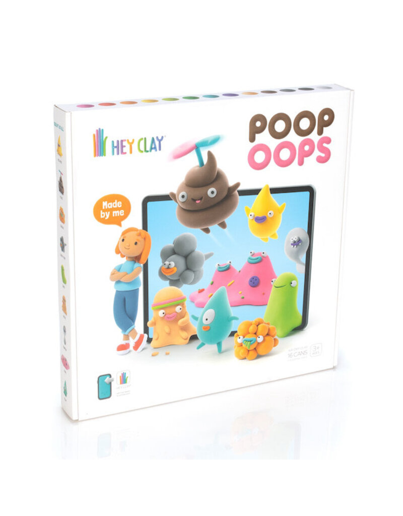 Fat Brain Toys Craft Kit Hey Clay - Poop Oops