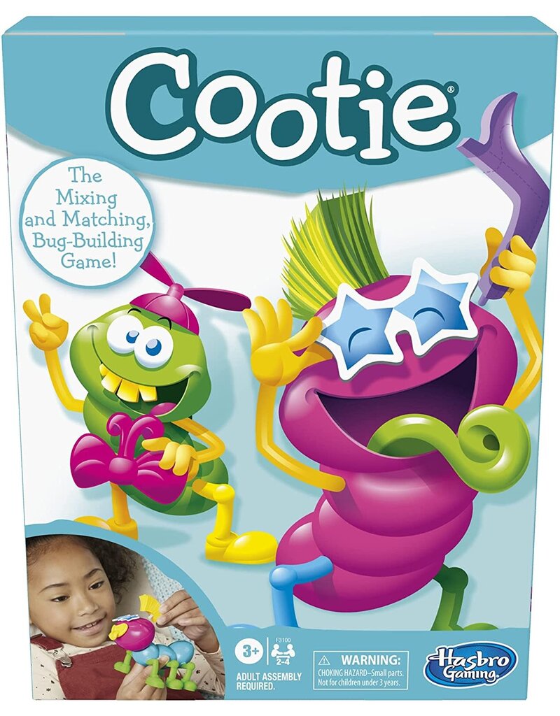 Hasbro Game Cootie -  Mix and Matching Game