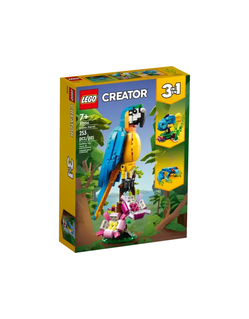 LEGO LEGO Creator 3-in-1 Exotic Parrot