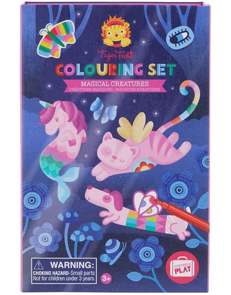 Tiger Tribe Artistic Tiger Tribe Colouring Set - Magical Creatures
