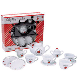 Schylling Pretend Play Food Ladybug Tea set